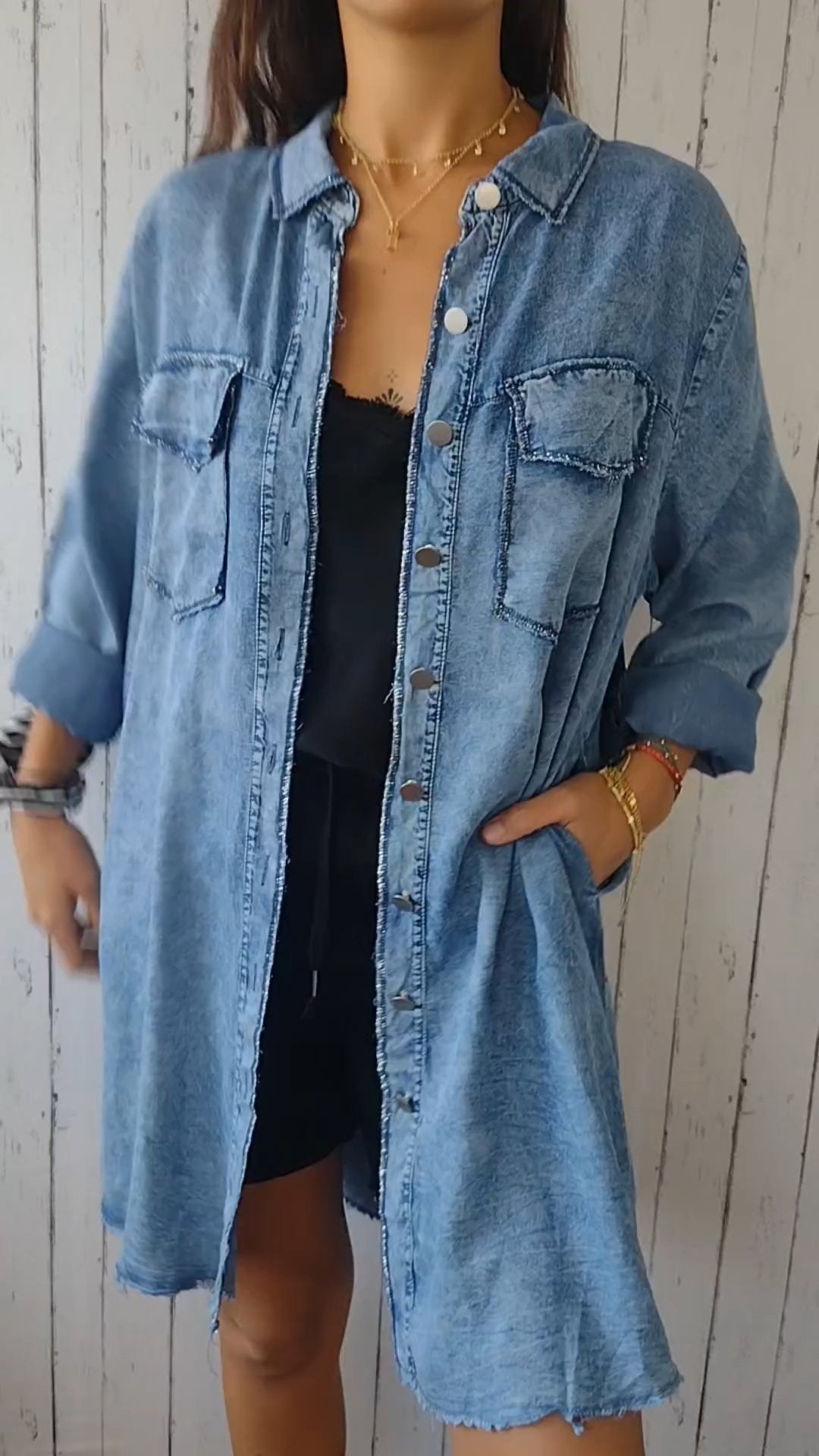 Denim-Jacke