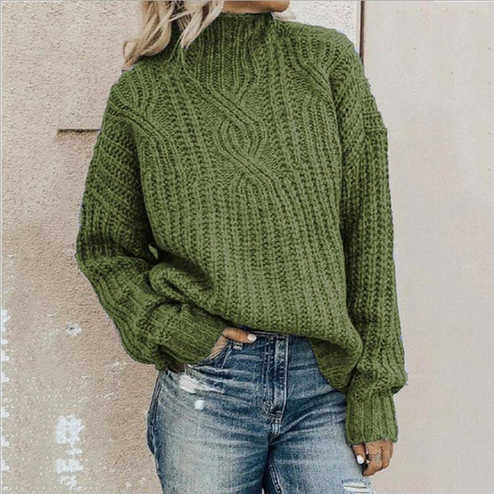 Sweater | Damenpullover mit bequemem Rollkragen