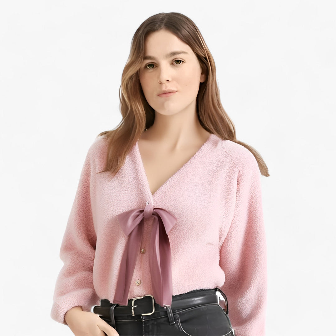 Süßer Rosa Cardigan