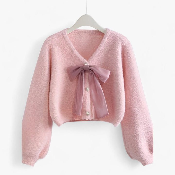 Süßer Rosa Cardigan