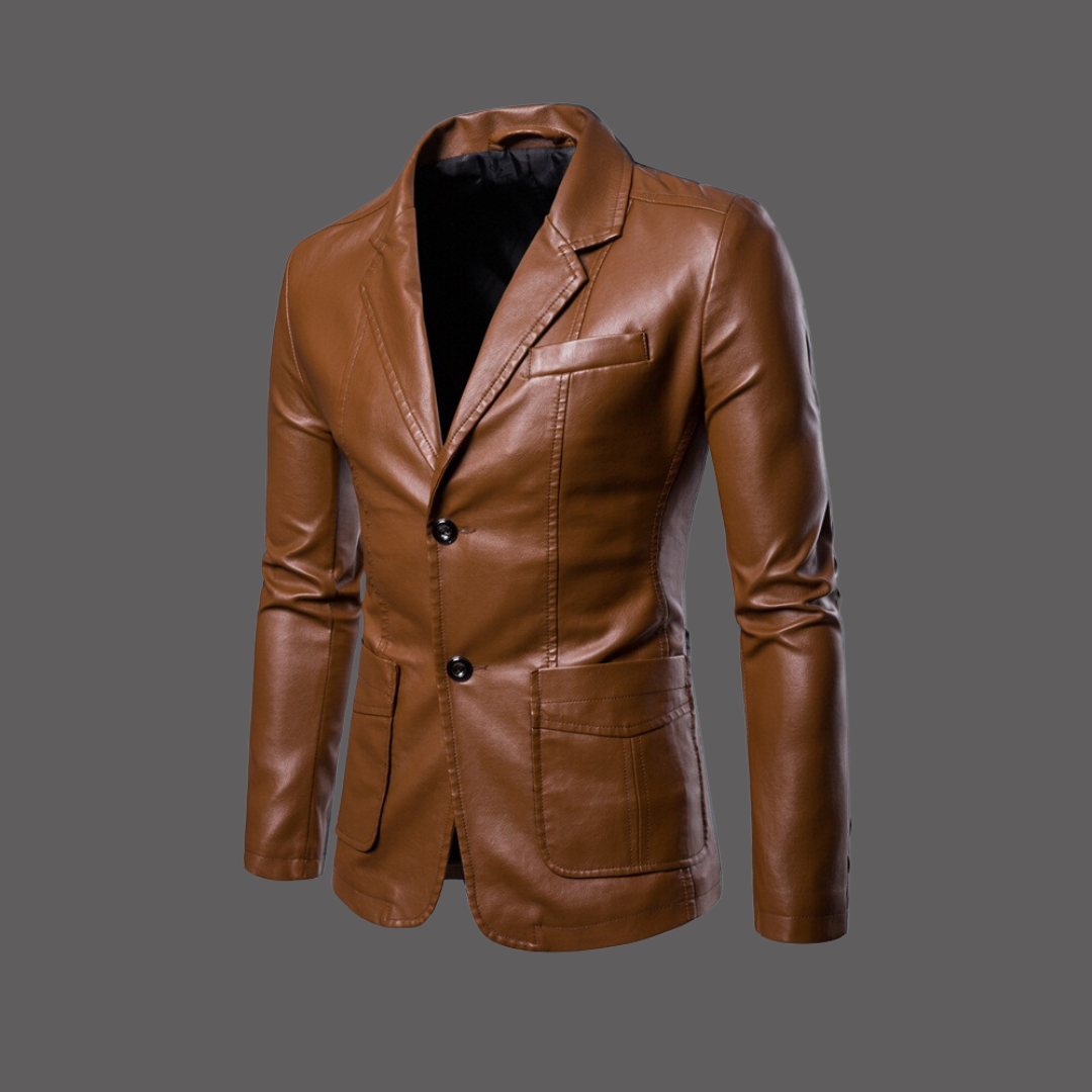 Modische Leather Jacke für Männer