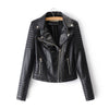 Damen Stylische Motorjacke