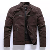 Stylische Herren Lederjacke