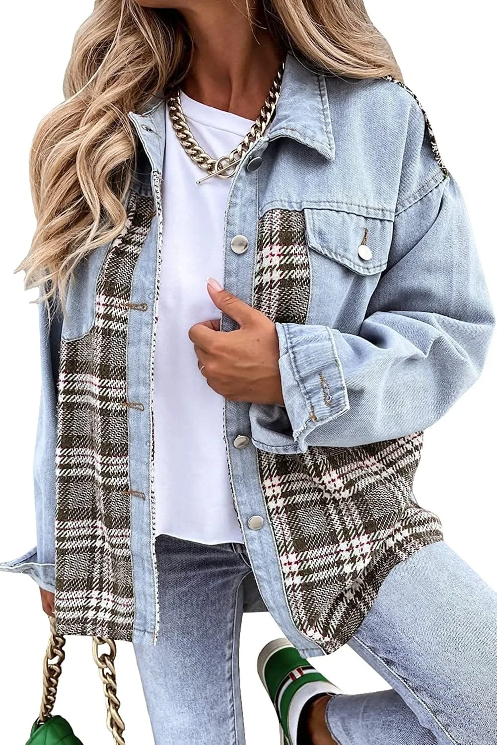 Bequeme Denim-Jacke