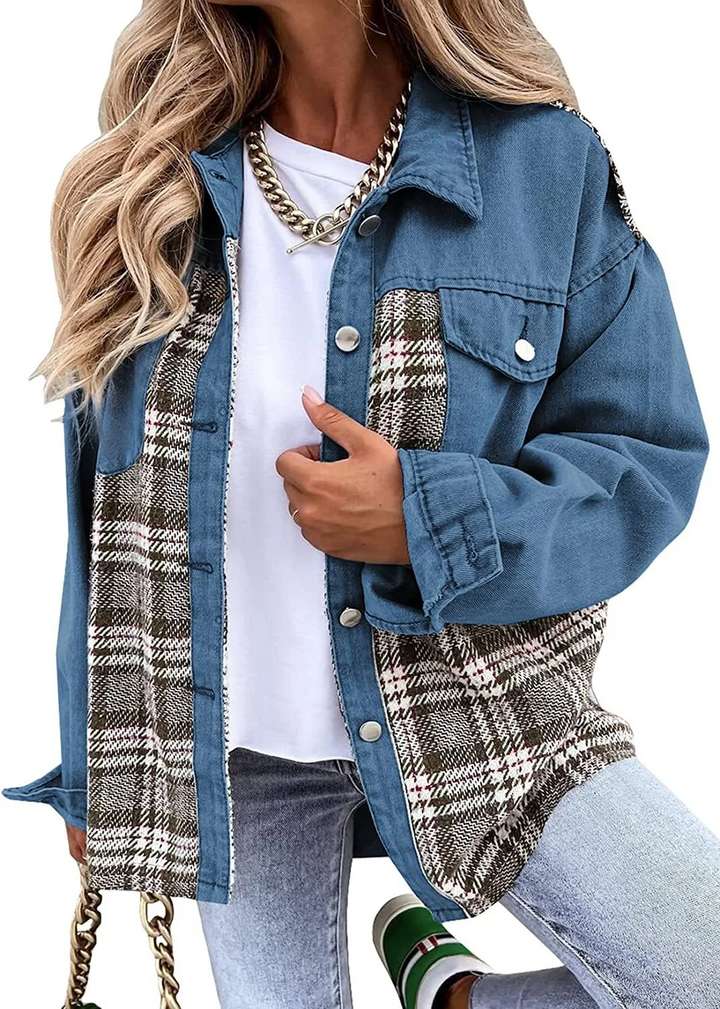 Bequeme Denim-Jacke