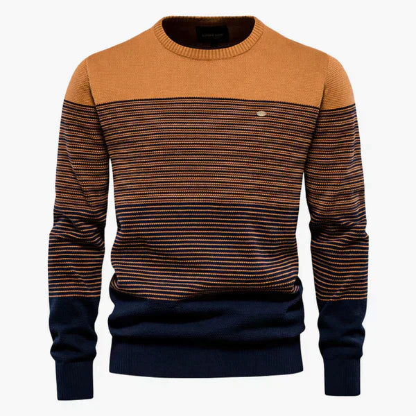 Gestreifter Pullover