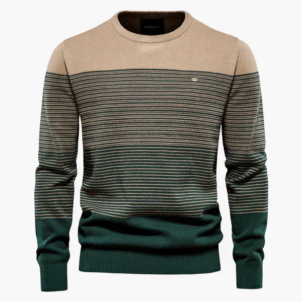 Gestreifter Pullover