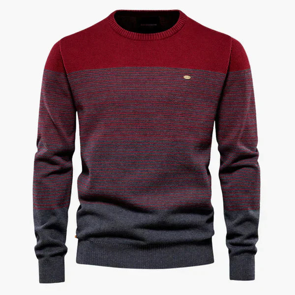 Gestreifter Pullover