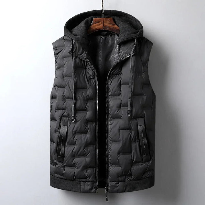 Lässiger Kapuzenpulli Bodywarmer für Männer