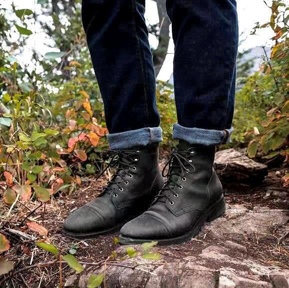 Retro-Veteranenstiefel für Männer - Winterschuhe