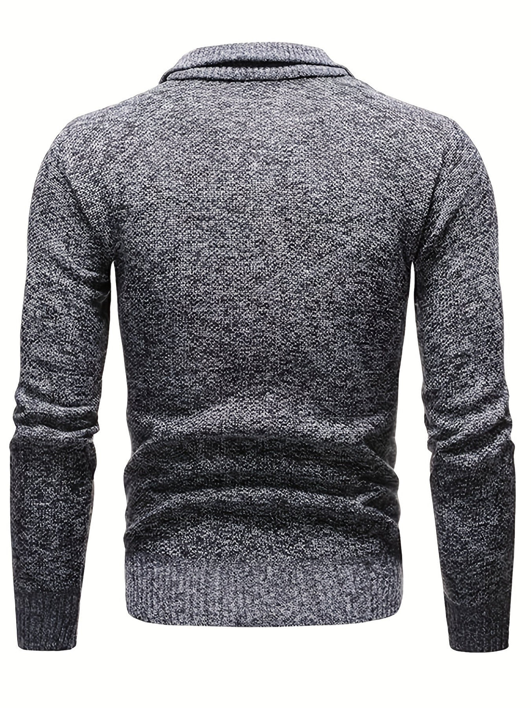 Lässiger Pullover mit halbem Reißverschluss