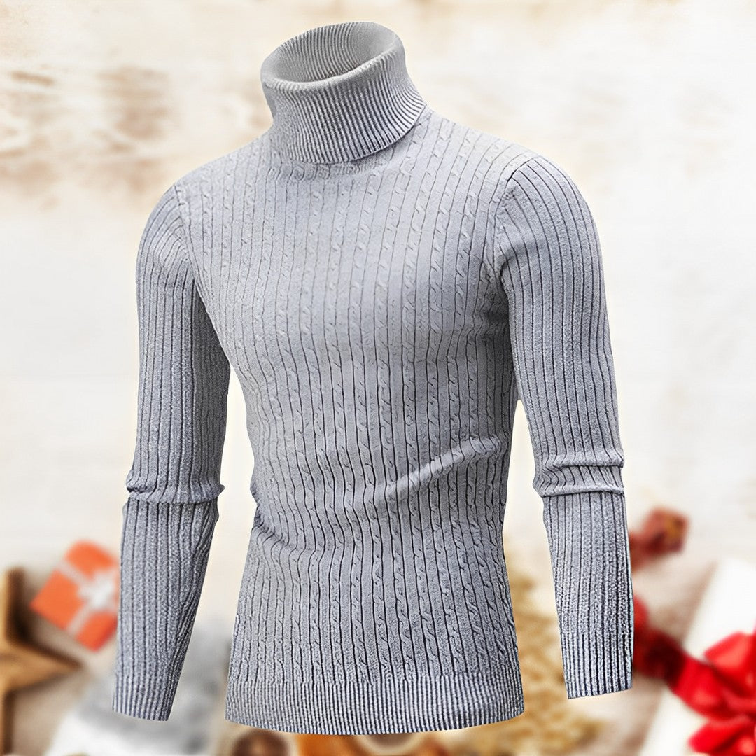 Eleganter Rollkragenpullover