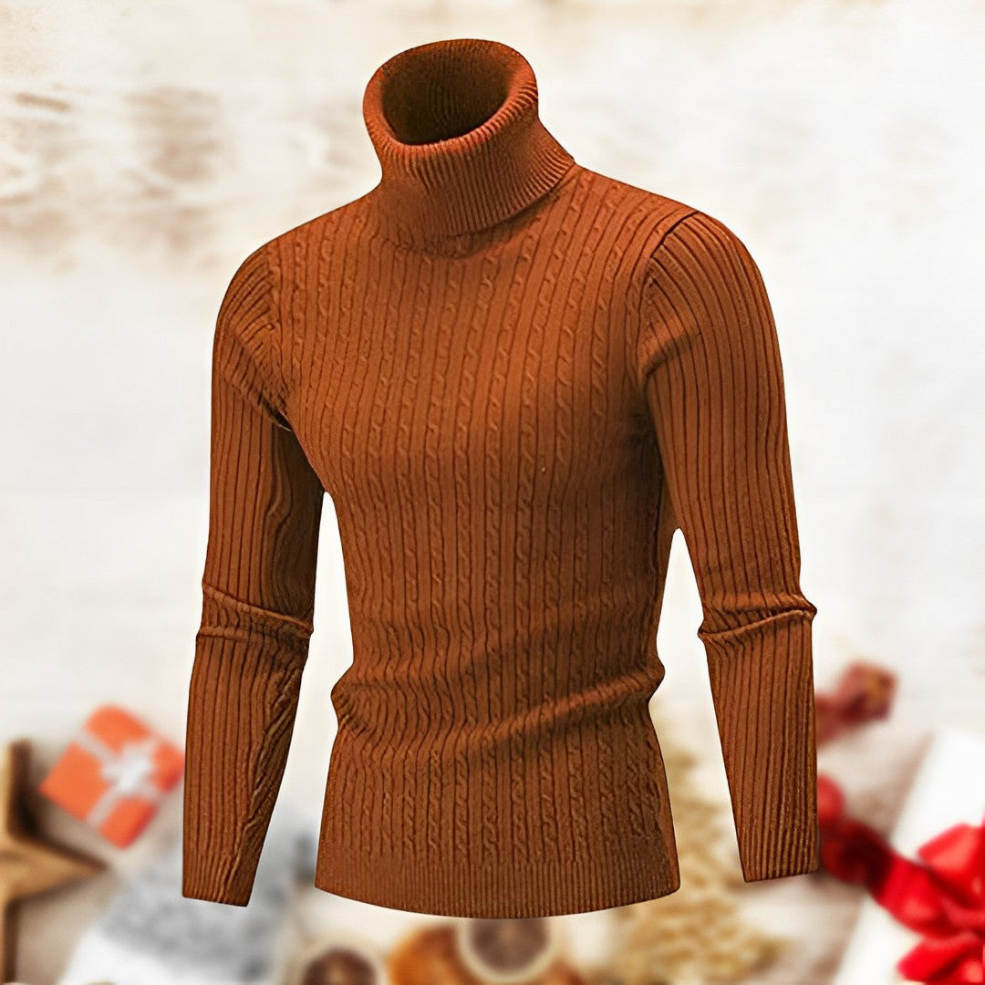 Eleganter Rollkragenpullover