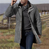 Herren-Winterjacke mit Sherpa-Futter