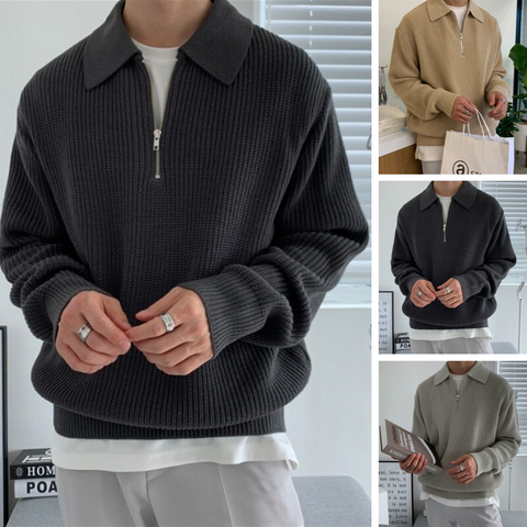 Bequemer lockerer Pullover