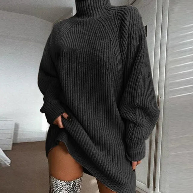 Langer Pullover