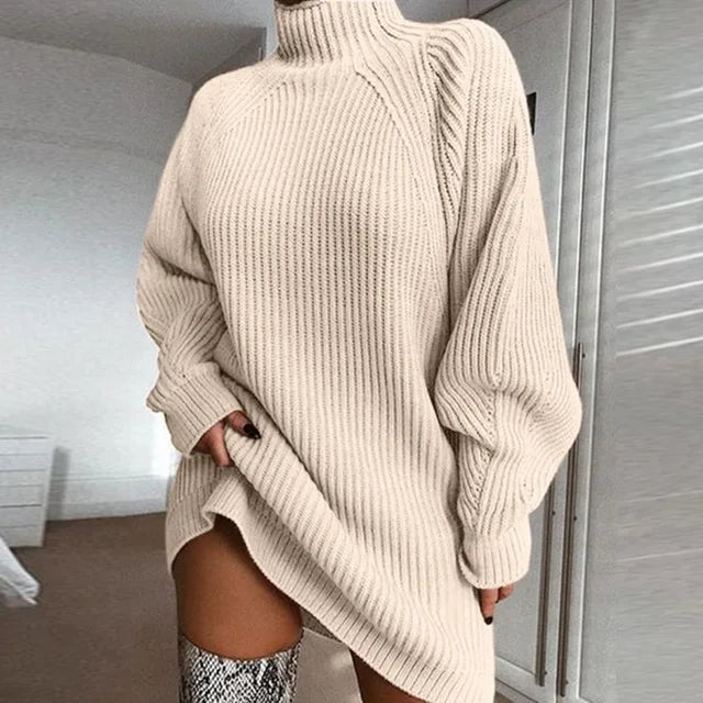 Langer Pullover