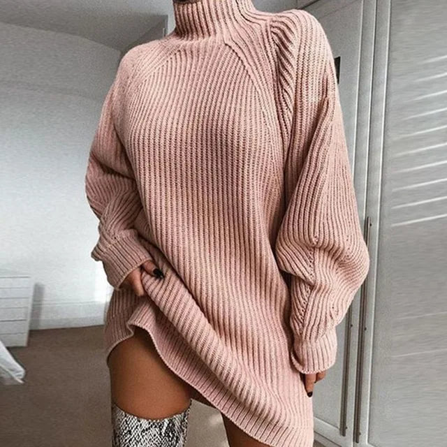 Langer Pullover