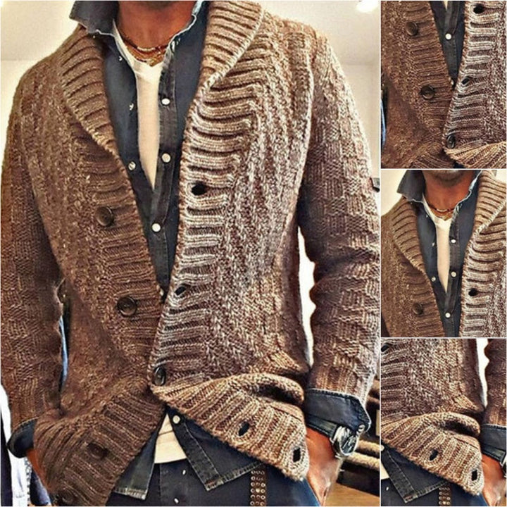 Vintage Herren Strickjacke